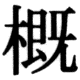 JIS83の19-21の字形