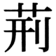 JIS83の23-53の字形