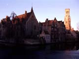 Brugge, so-called the most beautiful angle