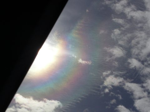 iridescent cirrocumulus