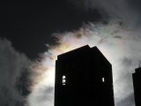 Iridescent Cloud over the Tokyo Metroporitan Government Building