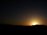 Pollen Corona at Sunset