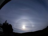 Circumzenithal Arc, Supralateral Arc, Sun Pillar, Parhelia, (Upper Tangent Arc?) and 22-degree Halo