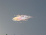 Beautiful Iridescent Cloud