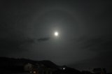 22-degree Halo around the Moon