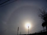 Parhelion and 22-degree Halo