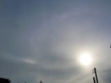 Parhelion and 22-degree Halo