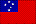 Western Samoa flag