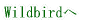Wildbird�̃g�b�v�֖߂�܂��B
