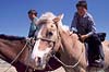 Nomadic Children on Horses