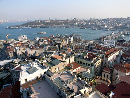 View from Galata Tower