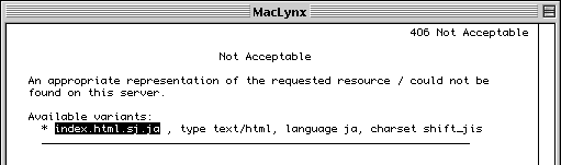 [MacLynxł̖^y[WvariantsI]