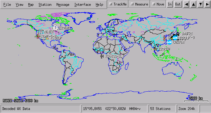 ISSからのAPRS