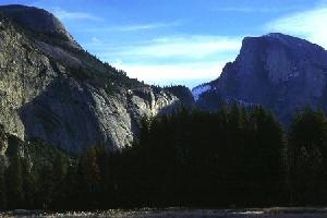 North dome and Half dome