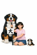 漢字の大を表す絵