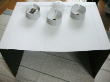 ライトを使った星空BOX