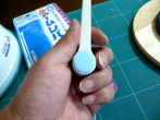 アームの蓋を取ります
