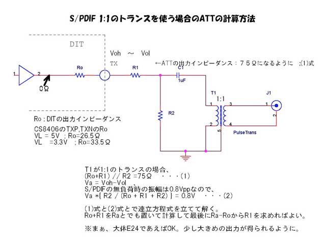 パルストランス用ＡＴＴ計算について