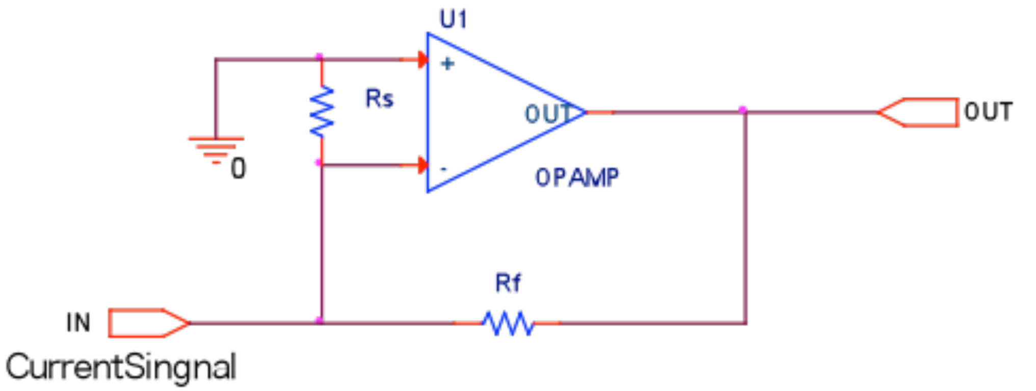 noise gain controld tranimpedance amp