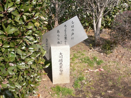 しばの戸にちやをこの葉かくあらし哉(かな)