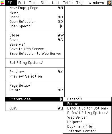 PageSpinner Font setting 1