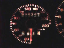 220km/h���[�^�[(���C�gon)