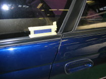 �K���X�ɑ䎆��\��t�����Ƃ���