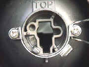 バルブ取り付け部(加工前)