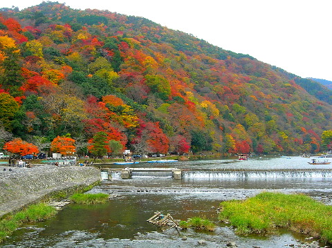 嵐山の紅葉