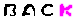 �o�b�N