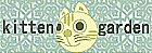 kitten�@garden