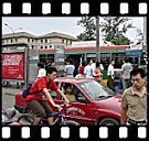 ポジティブ・カラー・フィルム(現像後)