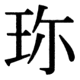 JIS83の64-63の字形