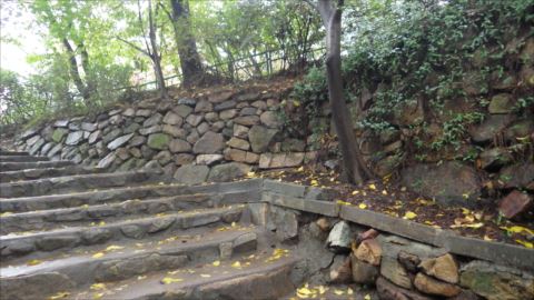 子城台公園の石垣