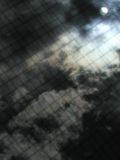 Iridescent Cloud over the Window