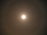 Lunar Halo with Jupiter