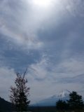 Mt. Fuji with 22-degree Halo