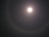 Lunar Halo, and Jupiter and Procyon?