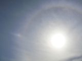 Parhelion and 22-degree Halo