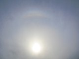 22-degree Halo and {23-degree Halo or Circular Lowitz Arc or a Part of Parry Arc}