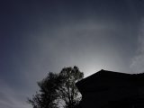 Upper Tangent Arc , 22-degree Halo and Parhelion