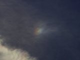 cloud iridescent, and a parhelion