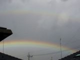 double rainbow + interfarence bow