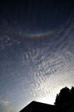 Circumzenithal Arc and a Left Parhelion