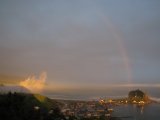 Rainbow and Glory or Backscatter Iridescence