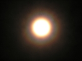 The Pleiades in a Lunar Corona