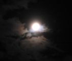 Cloud Iridescence by Moonlight