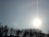 Parhelion and 22-degree Halo