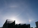 Parhelion and 22-degree Halo