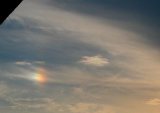 Parhelion and Iridescent Cloud